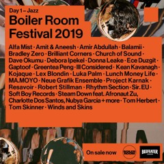 Sir E.U | Boiler Room Festival Day 1: Jazz