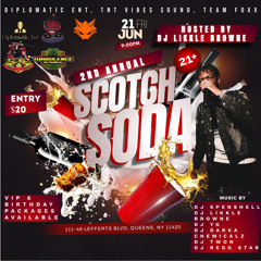 SLINGERZ FAMILY LIVE IN (NEW YORK) SCOTGH & SODA PT.2 #LIKKLE BROWNE