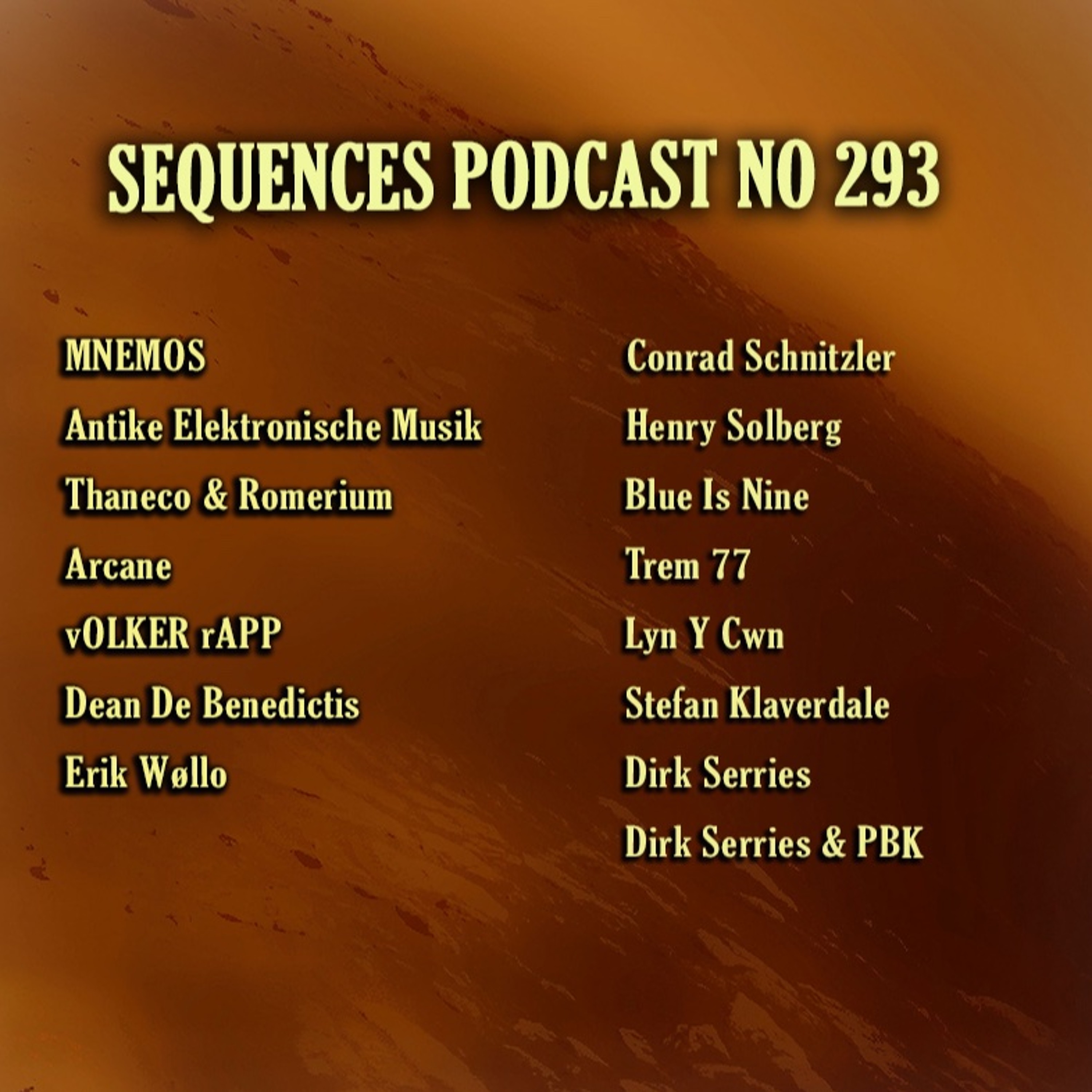 Sequences Podcast No 293 episode artwork
