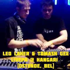 Leo Laker & Tomash Gee - LivePA @ Hangar1 (Ostende, BEL)