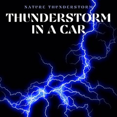 Thundering Rain (Rain Sounds on Car Window)