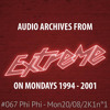 #067 Extreme On Mondays  20/08/2001 n°1 DJ mix artwork - Electronic music tracklist cover image