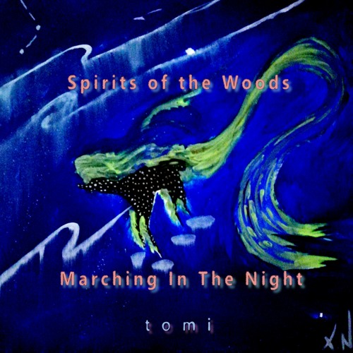 Spirits Of The Woods Marching Through The Night( Kotee )Image Album Cover by Christos Nakas