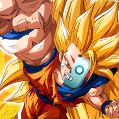 STR Goku SSJ3 Standby Finish Skill OST but it's extended by AI - Dokkan Battle
