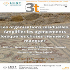 Bonnet & Ben Kemoun : Les organisations résiduelles