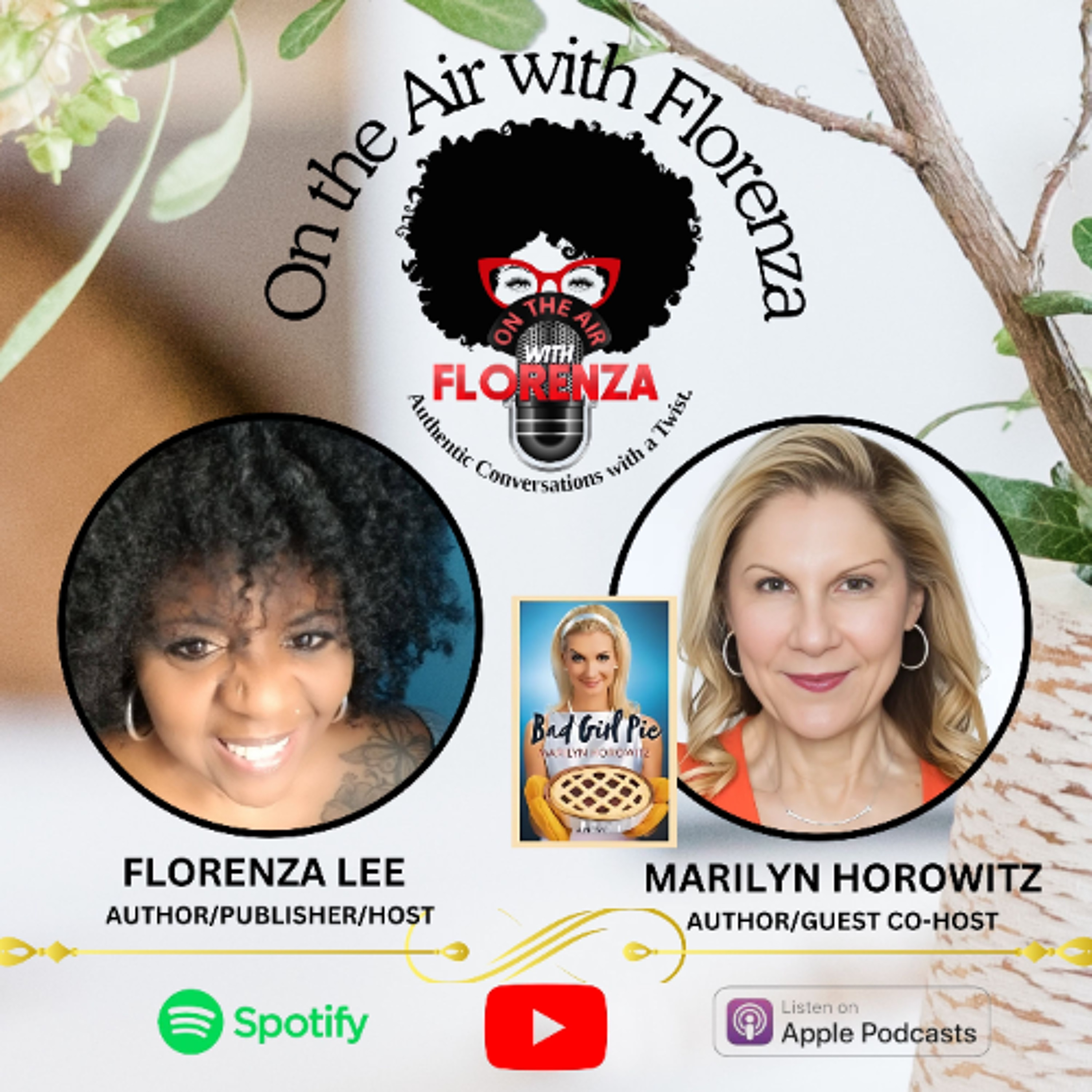 Marilyn Horowitz Co-hosts On the Air with Florenza Marilyn Horowitz Co-hosts On the Air with Florenza