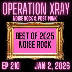 Operation XRAY EP 210 - Jan 2, 2025 - Best Of Noise Rock 2025