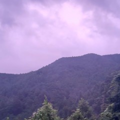 sunset hours on the mountain
