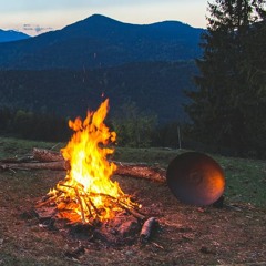 relaxed fireside