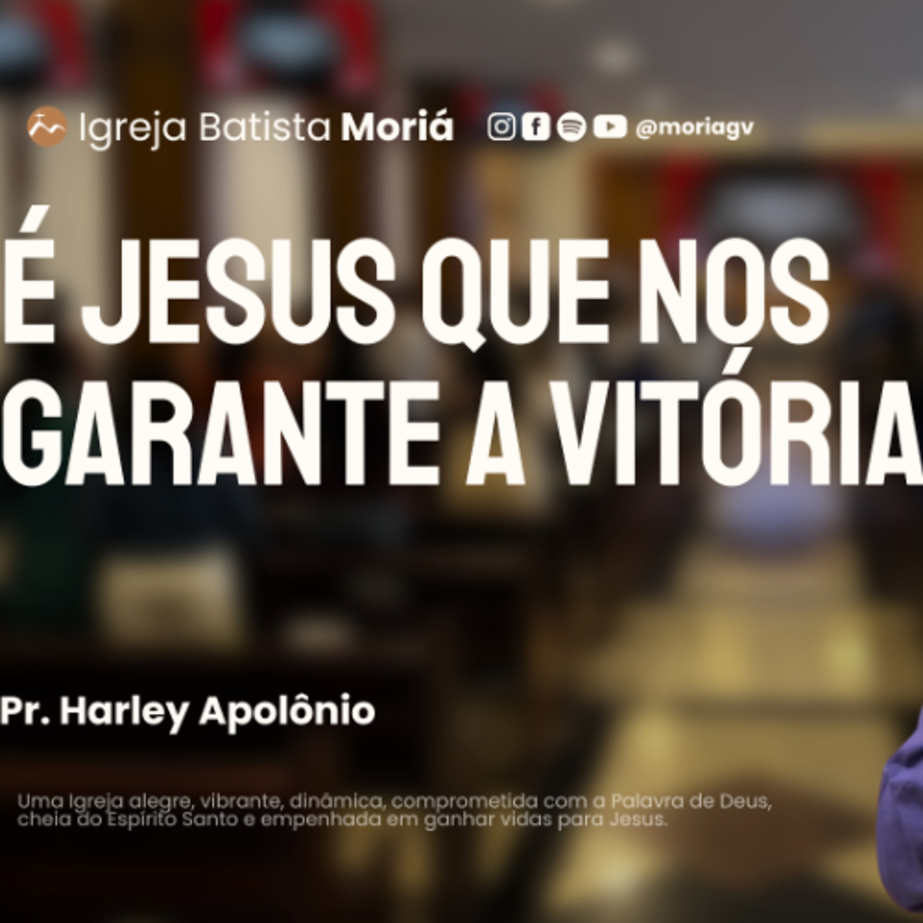 É Jesus que nos garante a vitória! - Pr. Harley Apolônio - Culto da Vitória [10.06.2026]