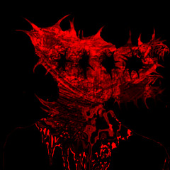 congrealed blood ( w/ blood splattered everywhere )