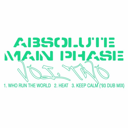 Keep Calm ('96 Dub Mix) [Absolute Main Phase Vol. Two]