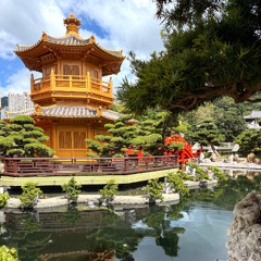 Asian Temple Waters - An Instrumental Meditation of Lyra and Bass Bamboo Flute  with Seeds