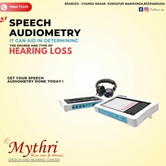 Speech Audiometry Test | Pediatric Speech Audiometry | Speech Audiometry In Hyderabad