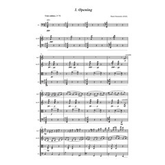 Pawel Strzelecki: String Quartet No. 20 "No End" (2024), 20 ca.
