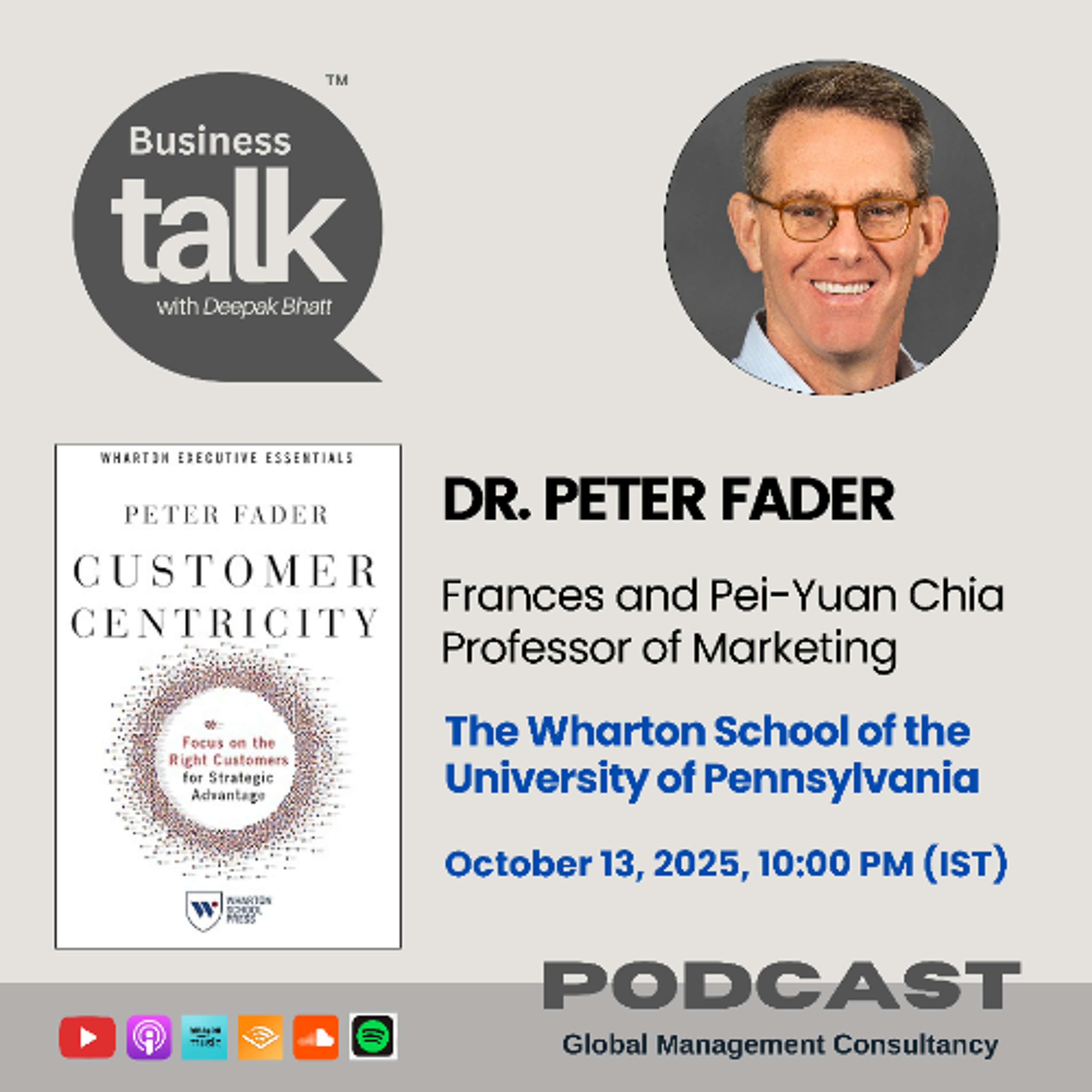 Why Not All Customers Are Equal - Marketing Lessons from Wharton Professor Peter Fader episode artwork