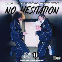 Adot Balla x Baby Glo - No Hesitation !?! Huhh Live Performance #119