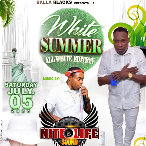 BALLA BLACKS WHITE SUMMER ALL WHITE EDITION 2025