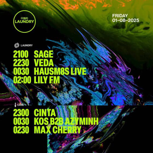 LILY FM - Laundry @ Chinese Laundry w/Hausm8s | 01.08.2025