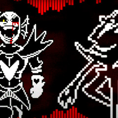 Battle of the Knights | Black Knife x Battle Against A True Hero | Deltarune x Undertale Mashup