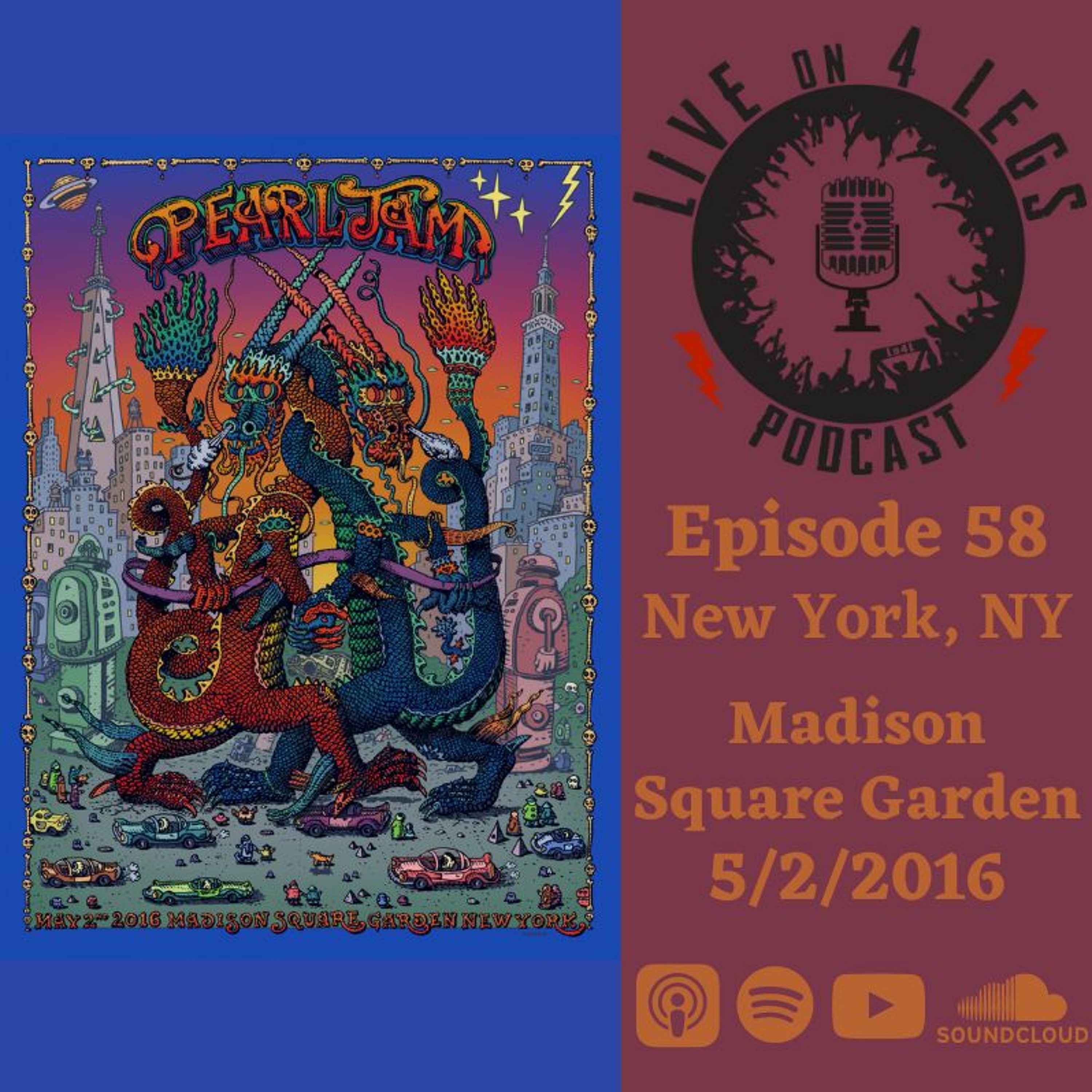 Live On 4 Legs: Pearl Jam Podcast
