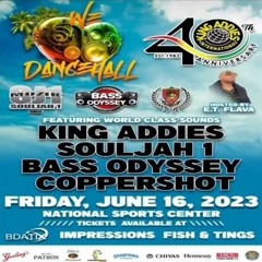 Coppershot/ Souljah1/ Bass Odyssey/ King Addies 6/23 (We Love Dancehall)