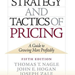 View EBOOK 📚 The Strategy and Tactics of Pricing: A Guide to Growing More Profitably