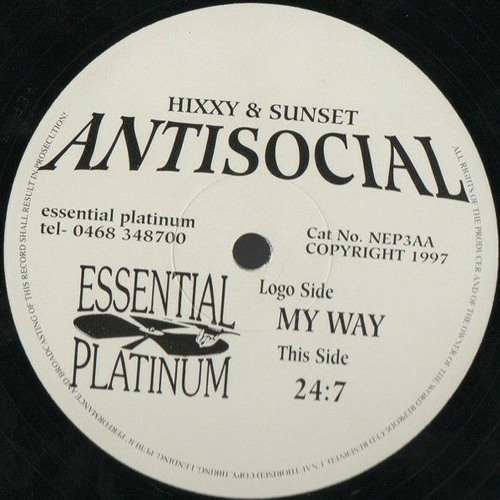 Antisocial - My Way (UK happy hardcore)