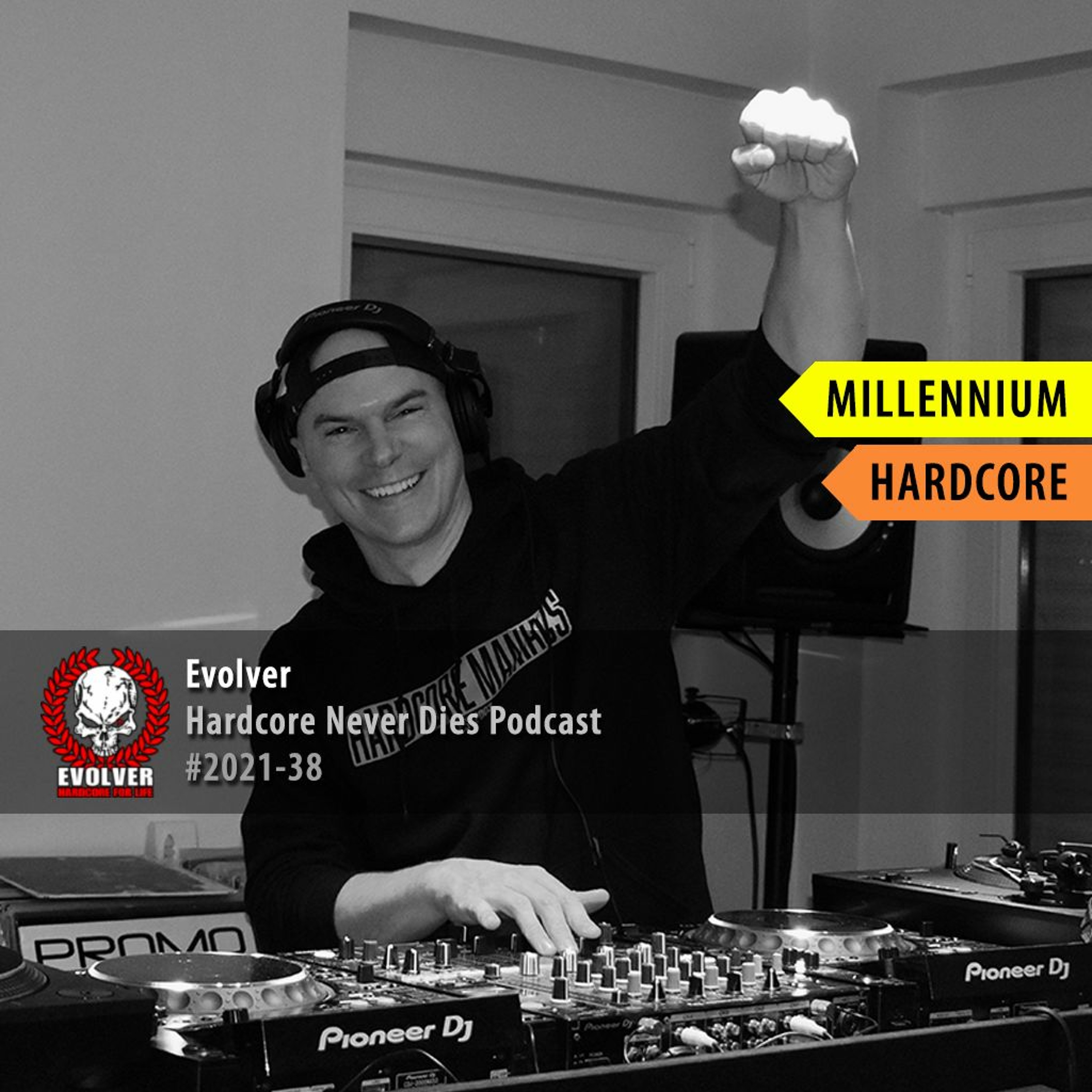 #2021-38 [Millennium Hardcore] Evolver - Hardcore Never Dies Podcast episode artwork