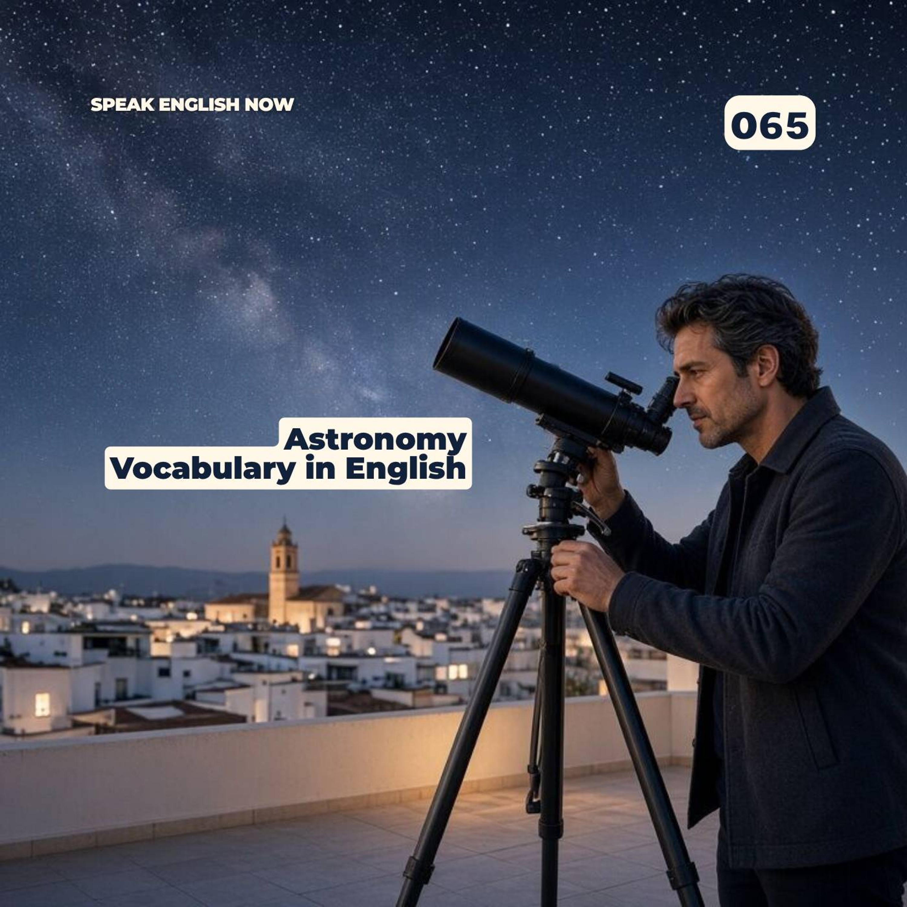 #065 Talking about Astronomy in English episode artwork