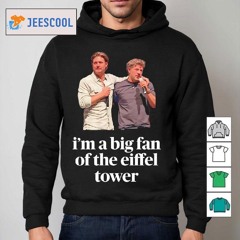 I'm A Big Fan Of The Eiffel Tower Jensen Ackles And Misha Collins Shirt