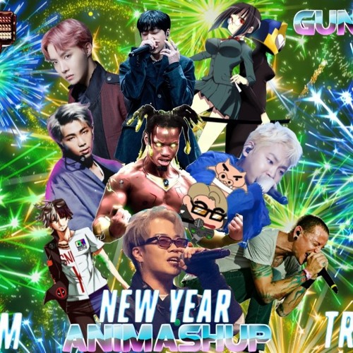 쇼미더머니9 BTS x 머쉬베놈 MUSHVENOM x 릴보이 LILBOI x 수퍼비 x DRRR x DENZEL Linkin - 부어라 비워라 Remix ANIMASHUP 330