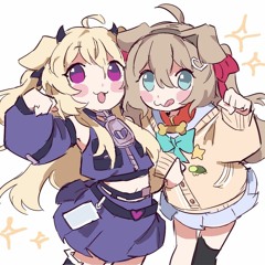 Neuro-sama and Cerber sing MOGU MOGU YUMMY by Nekomata Okayu
