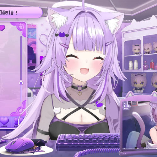 【 🟣お部屋訪問 】ピンポーン♩✦告知あり🍙ˊ˗ 【 猫又おかゆ/ホロライブ 】