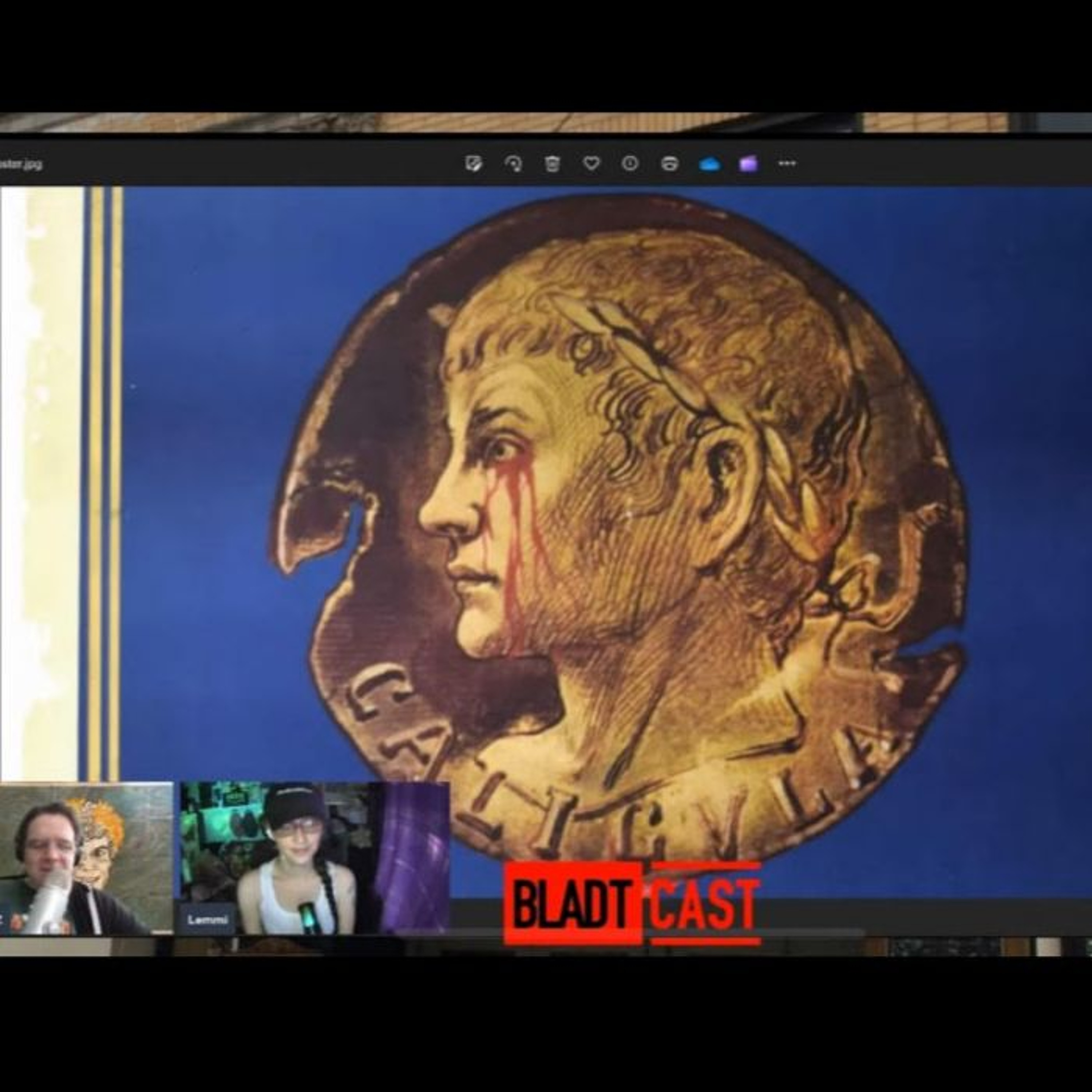 Bladtcast #596 - "Thick and Wide: A 'Caligula' Review (with Little Lemmi)" episode artwork
