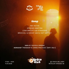 [HOUSE] - Apéro Club - Pillow Princess x What a Playground - 11/01/25