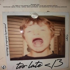 too late </3 (prod. lukrative x thislandis)