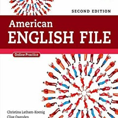 download⚡️[EBOOK]❤️ American English File Second Edition: Level 1 Student Book: With