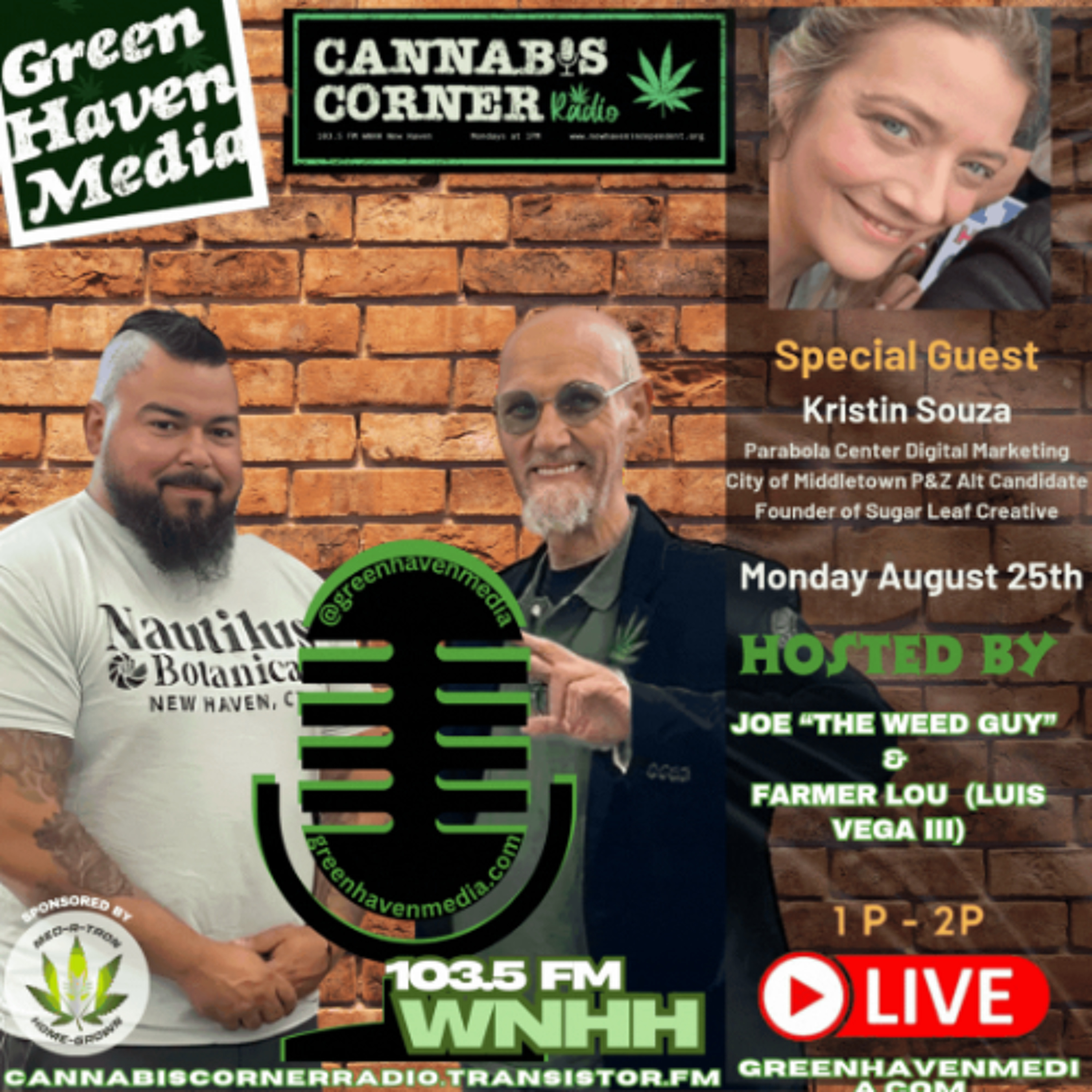 Cannabis Corner Radio: Aug 25, 2025 episode artwork