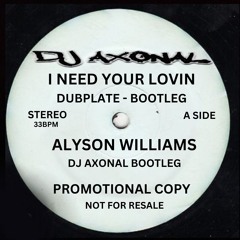 I NEED YOUR LOVIN DUBPLATE FREE DOWNLOAD 100 COPYS ONLY