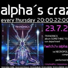 Alpha's Crazy Sounds - TRANONICA Album SOMETHING TO DREAM ABOUT