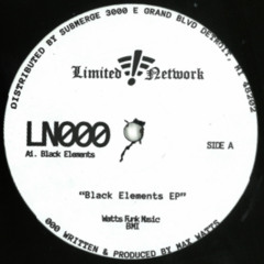 Max Watts - Black Elements EP [LN000] 12"