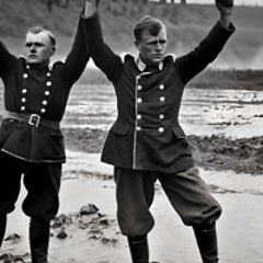 Two Men Stand Tall