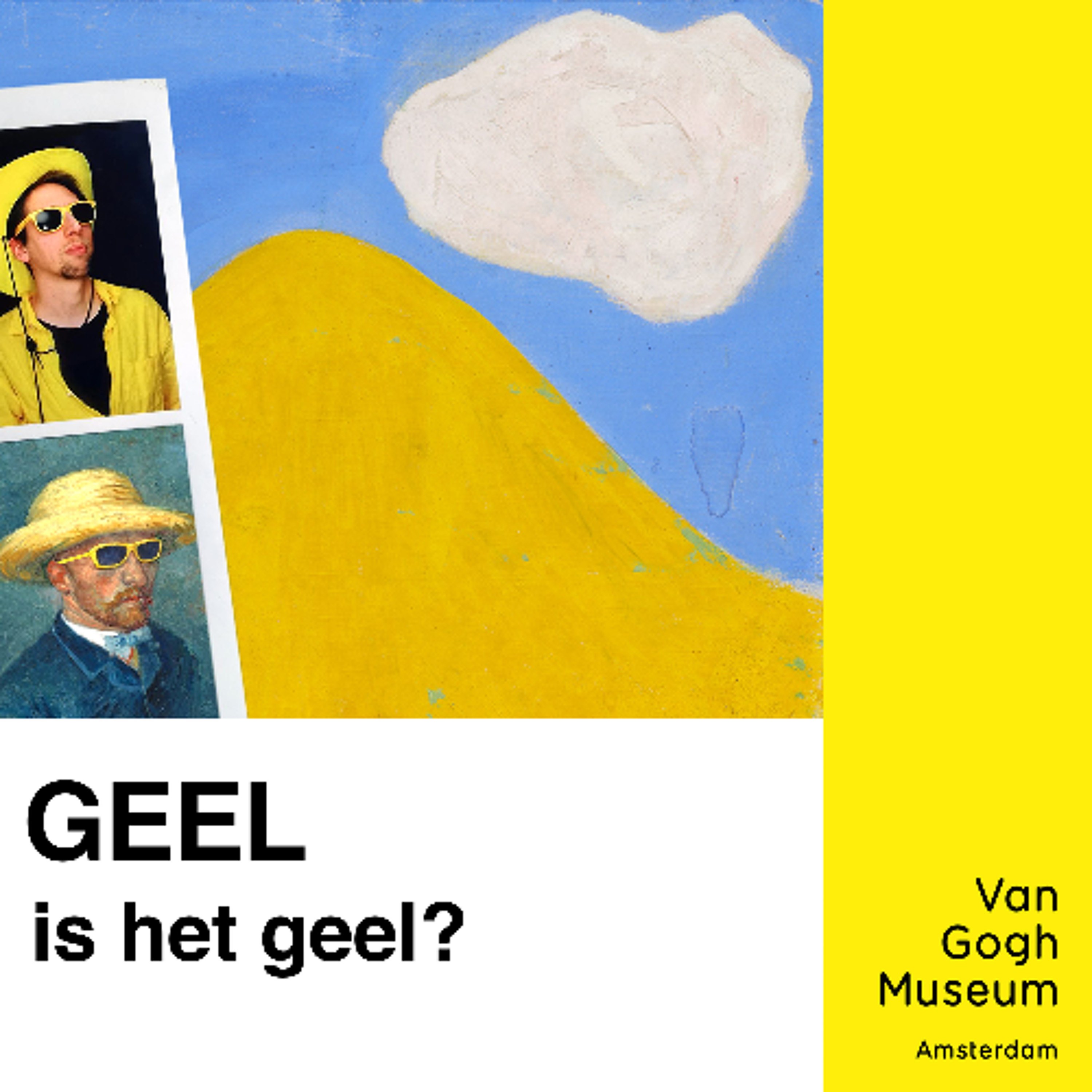 Is het geel? (in het Van Gogh Museum)