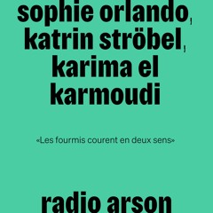 radio arson — "Les fourmis courent en deux sens"