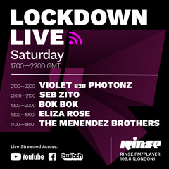 Lockdown Live 004: Seb Zito - 25 April 2020