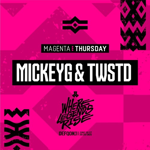 MickeyG & TWSTD | MAGENTA | Thursday | Defqon.1 2025