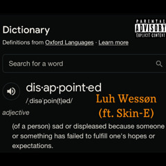 Disapointed (ft. Skin-E)