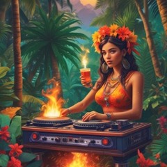 The Dj is on fire