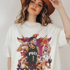 Devin Booker Phoenix Suns Basketball Graphic Shirt